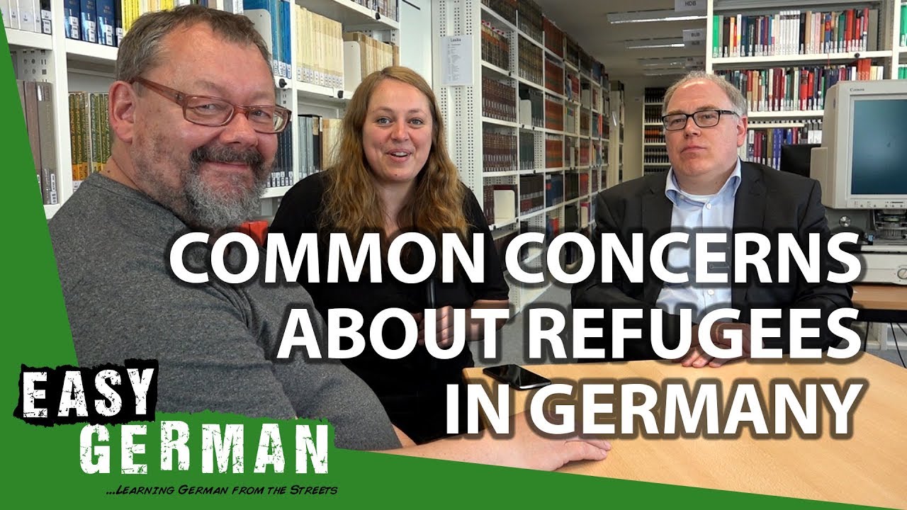Addressing Concerns about Refugees in Germany | Easy German 218