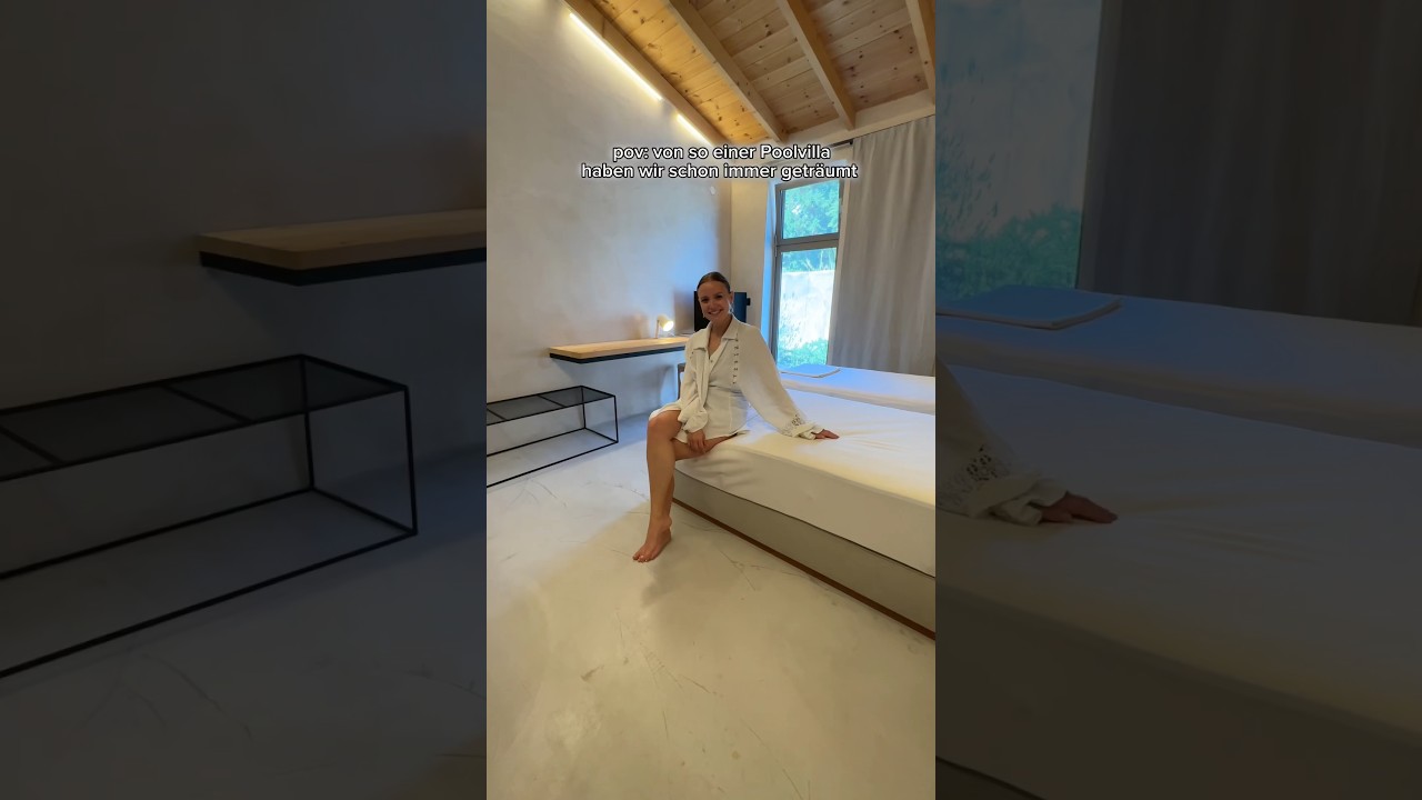 Traum-Villa mit Pool🔥 #poolvilla #villa #hotel #besthotels #travel #traveltips #shorts
