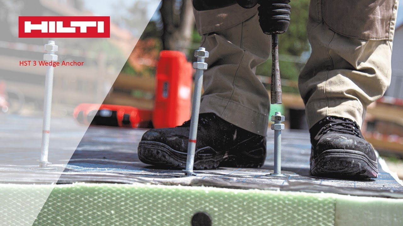 DEMO of the Hilti HST 3 Wedge Anchor