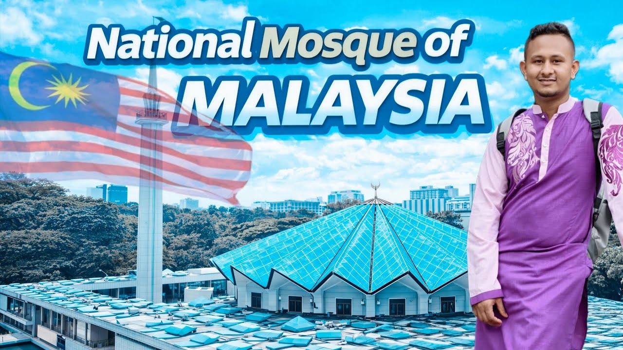 🇧🇩বাংলাদেশির চোখে National Masjid Malaysia🇲🇾 ভ্রমণ অভিজ্ঞতা 🕌#masjidnegara #malaysiavlog 