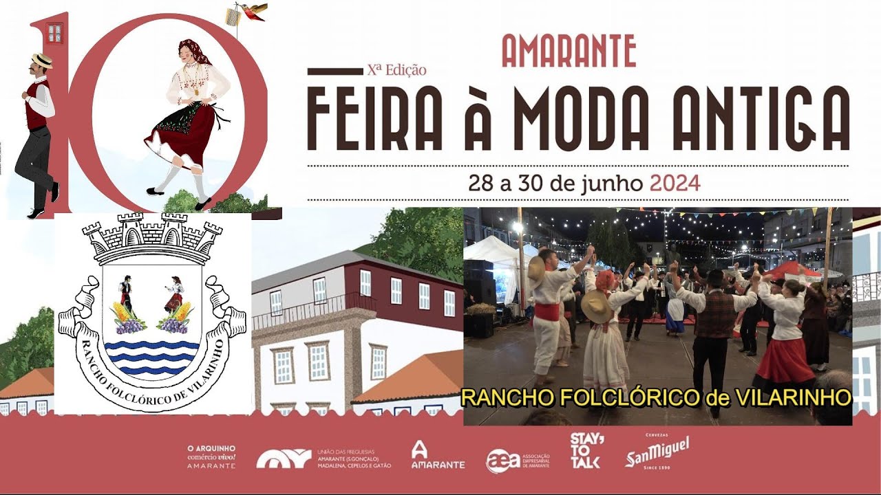 RANCHO FOLCLÓRICO de VILARINHO - Vila Caíz - FEIRA à MODA ANTIGA - Amarante - 2024