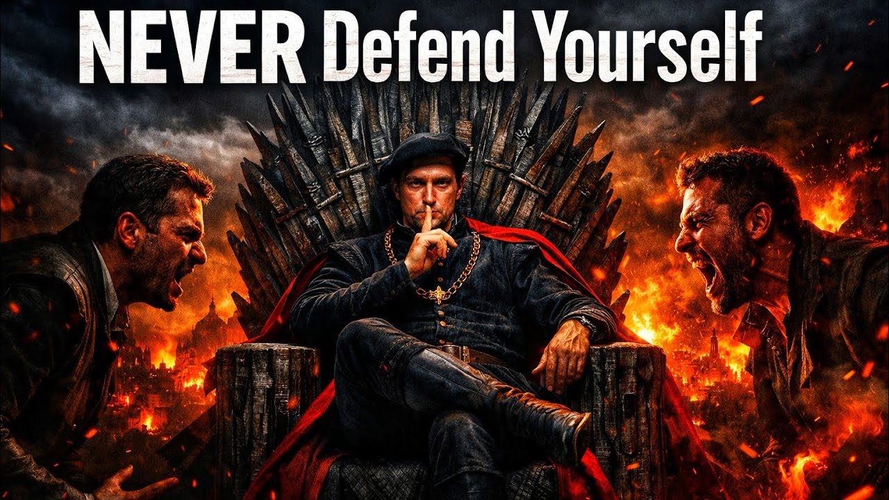 Stop Defending Yourself (Do This Instead) | Machiavelli’s Silent Power Strategy