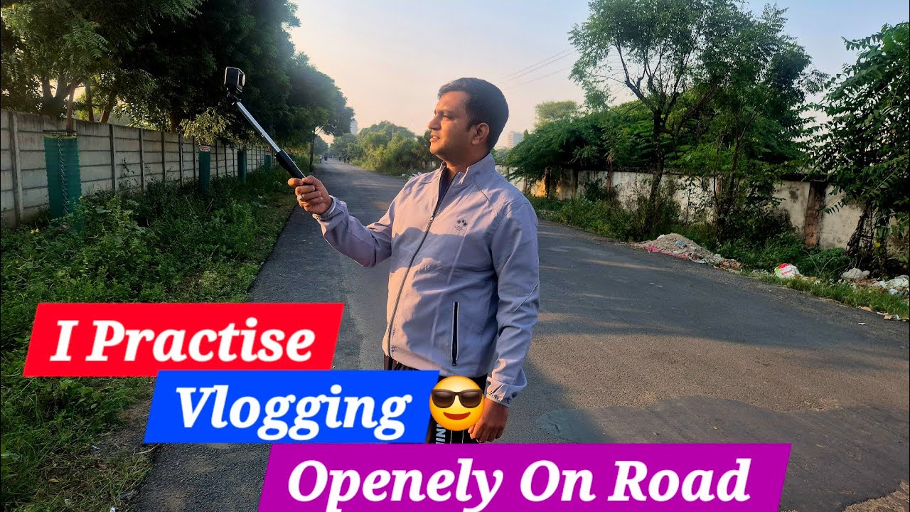 I Practise Vlogging Openly on Ahmedabad Road 🤳 | Confidence Boost Vlog💪
