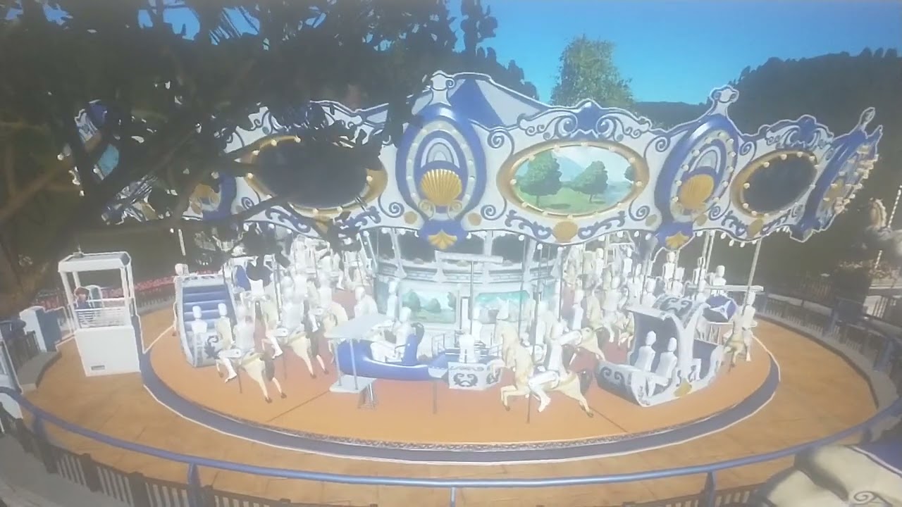 Planet Coaster: Grand Carousel Using Recorded Music