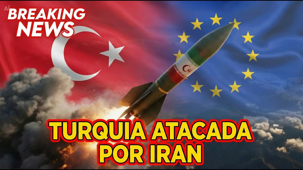 🚨 ÚLTIMA HORA: IRÁN LANZA MISILES BALÍSTICOS CONTRA TURQUÍA Riesgo Real, Europa en el Conflicto