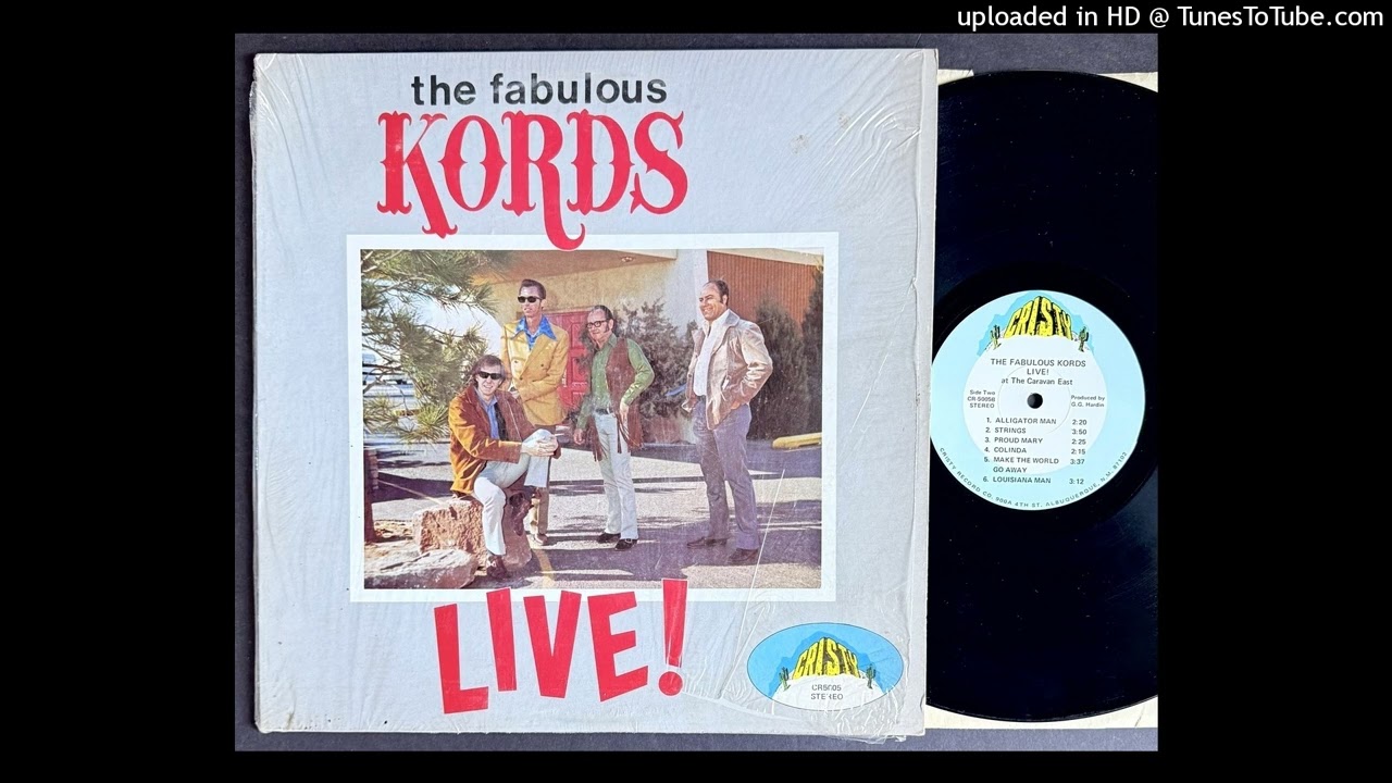The Fabulous Kords - Alligator Man - Live At Caravan East Albuquerque