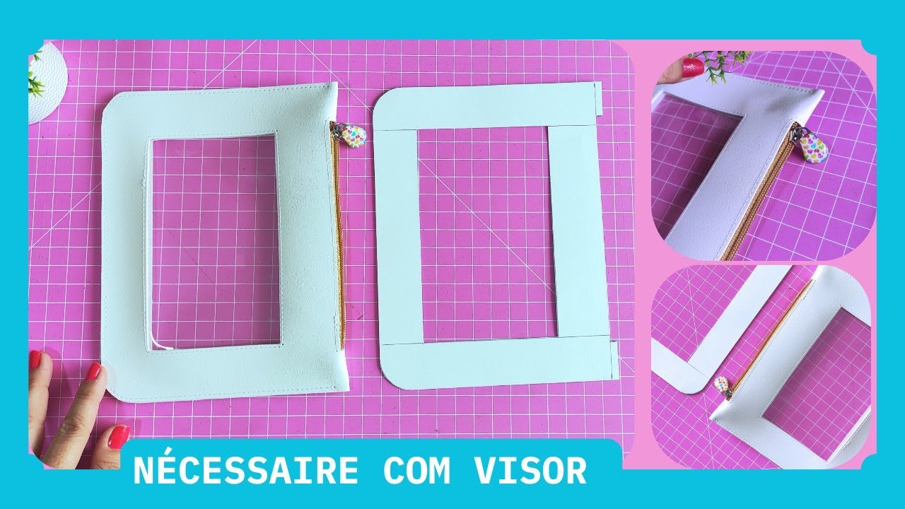 Nécessaire com VISOR . #diy 