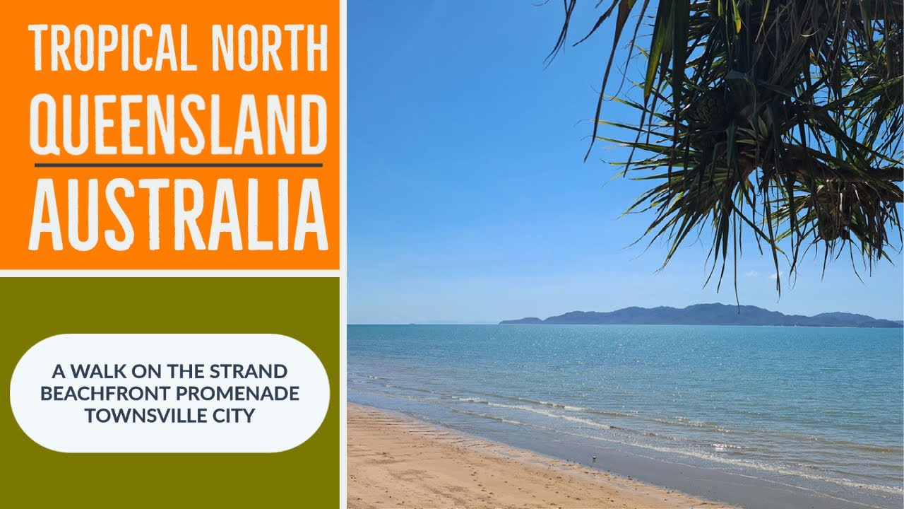 Exploring the Strand Beachfront Promenade in Townsville - Tropical Queensland🏝 #townsvilleshines