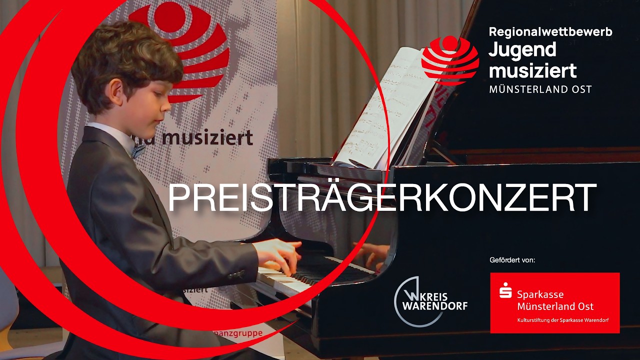 Jugend musiziert Regionalwettbewerb Münsterland Ost 2026: Preisträgerkonzert Kreis Warendorf