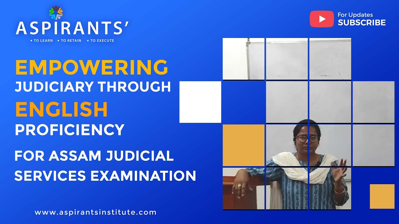 📚 Empowering Judiciary Through English Proficiency| Assam Judicial Services | 🏛️