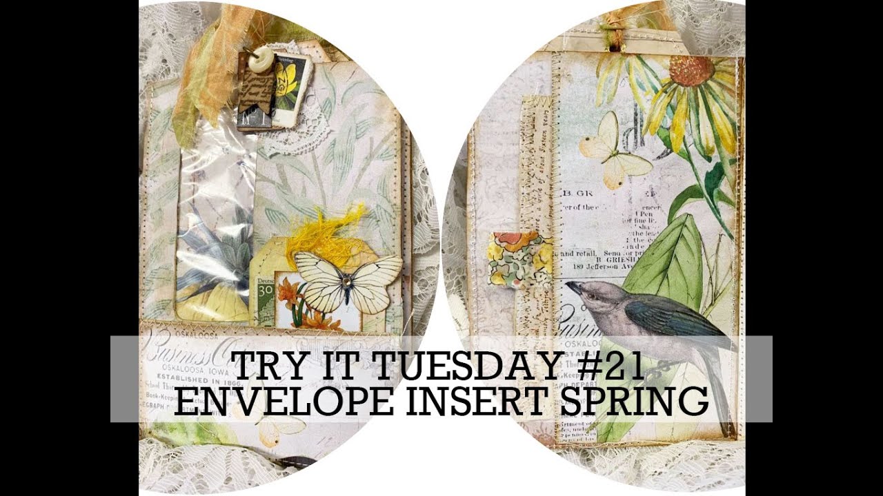 TRY IT TUESDAY #21 Envelope insert. (spring)