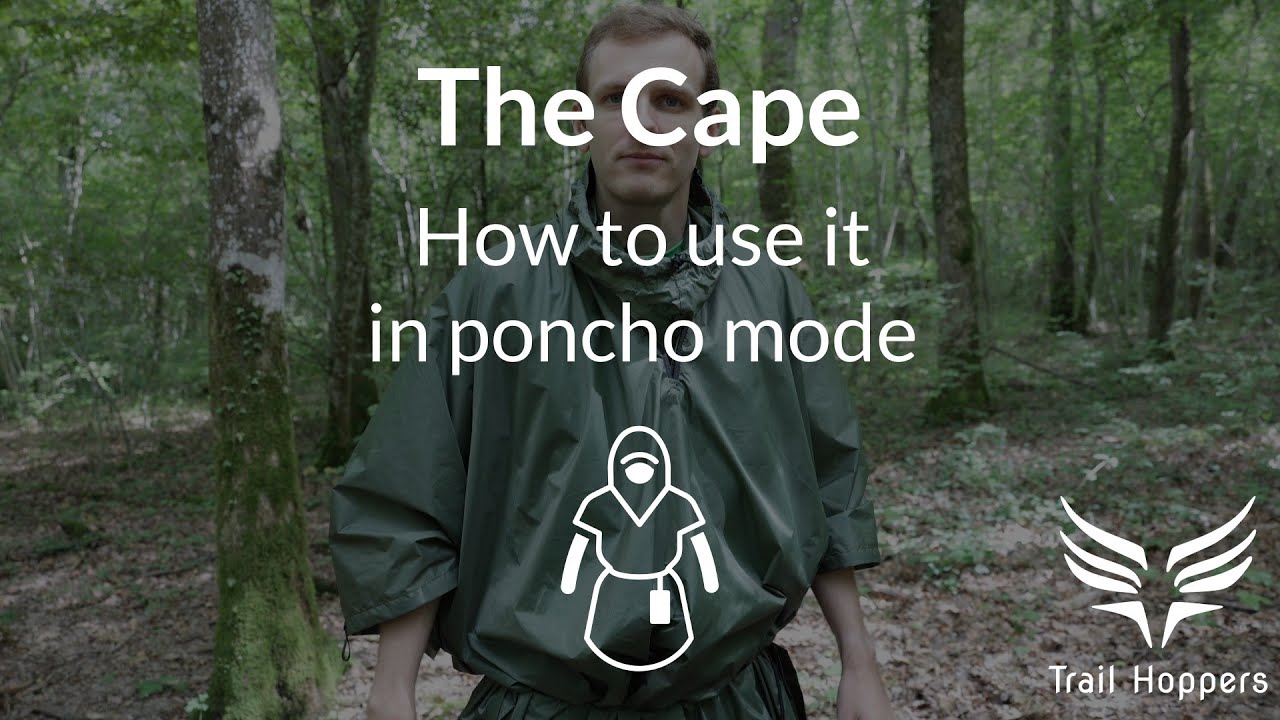 The 3-in-1 Cape: How to use it in poncho mode