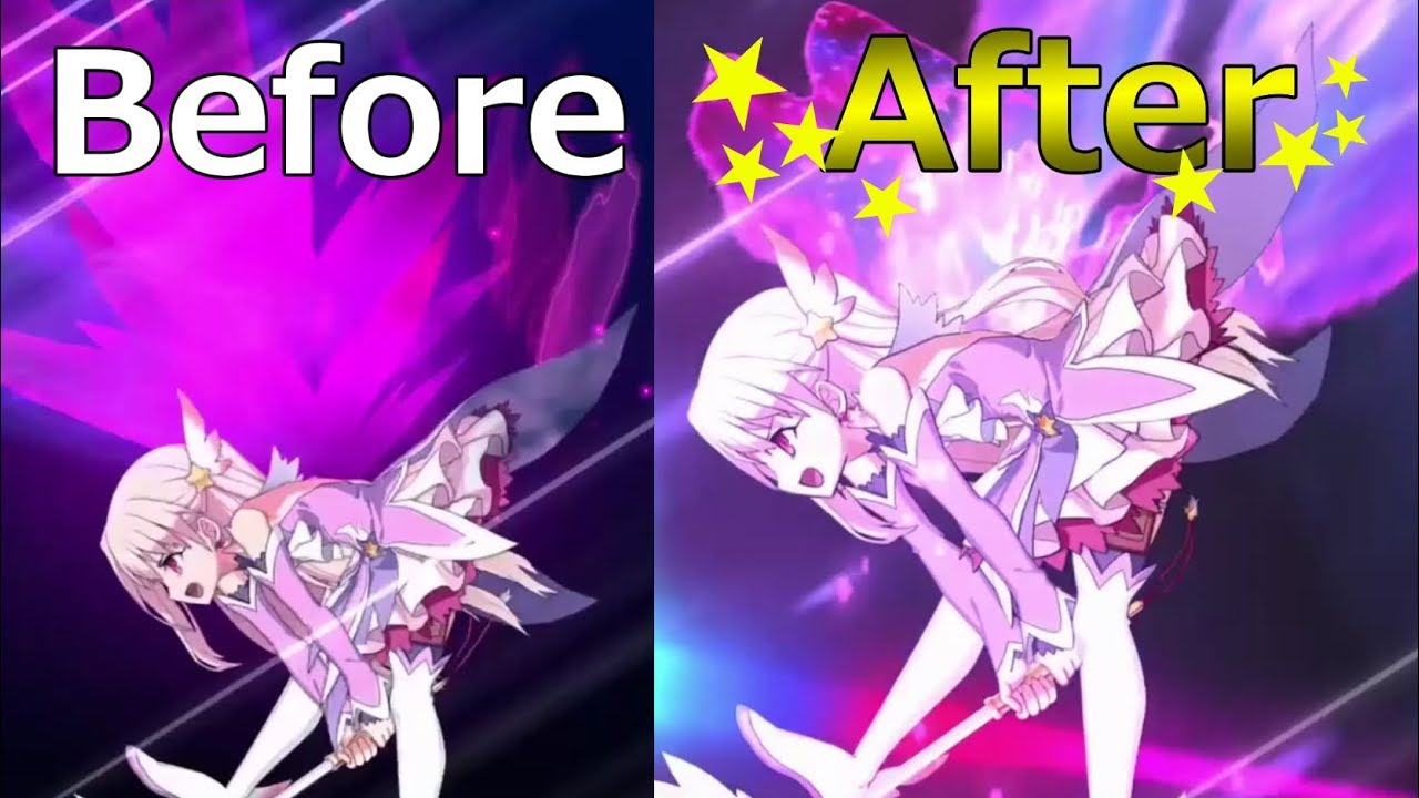 【FGO】イリヤスフィール〔プリズマイリヤ〕 新・旧モーション＆バトルキャラ比較【Fate/Grand Order】