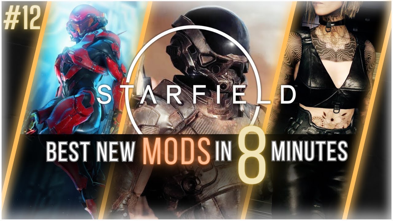 12 of the BEST NEW Starfield Mods you SHOULD TRY! Starfield Mods in 8 Minutes Ep.12