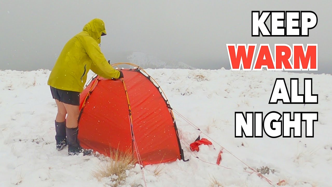 How to KEEP WARM In Freezing Conditions