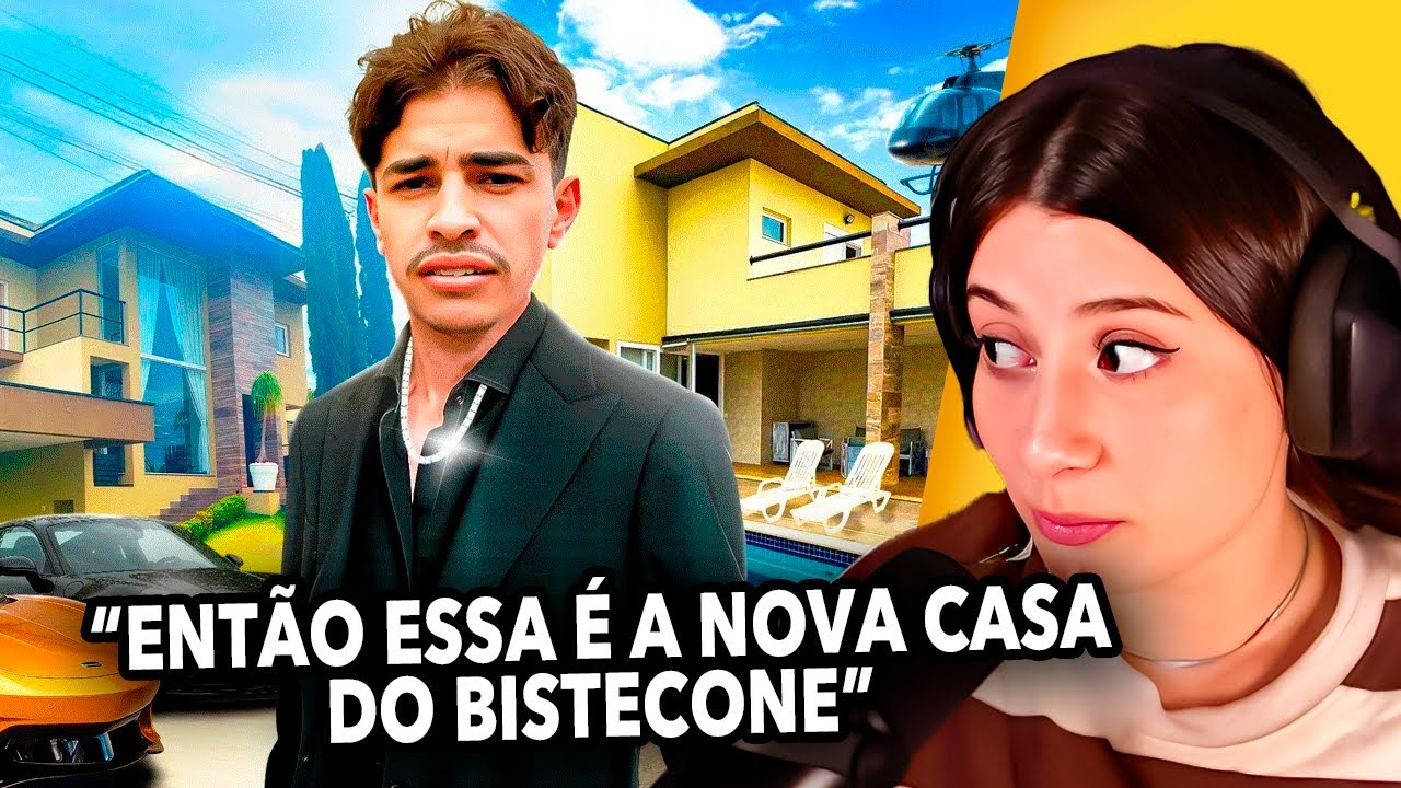 AGORA EU VIREI MAGNATA! TO MORANDO EM UMA MANSÃO - BISTECONE REACT  | Yayah Clipes