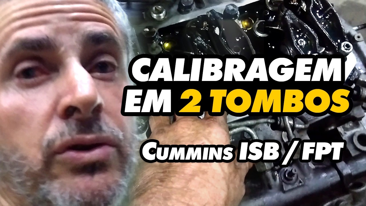 Como Calibrar As Válvulas Em Dois Tombos | Motor Cummins ISB/FPT