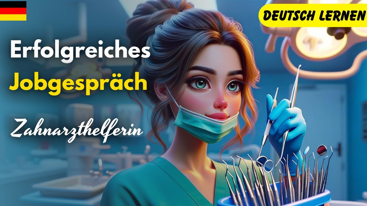 Jobgespräch als Zahnarzthelferin | Deutsch Lernen | Hören & Sprechen | Geschichte & Wortschatz