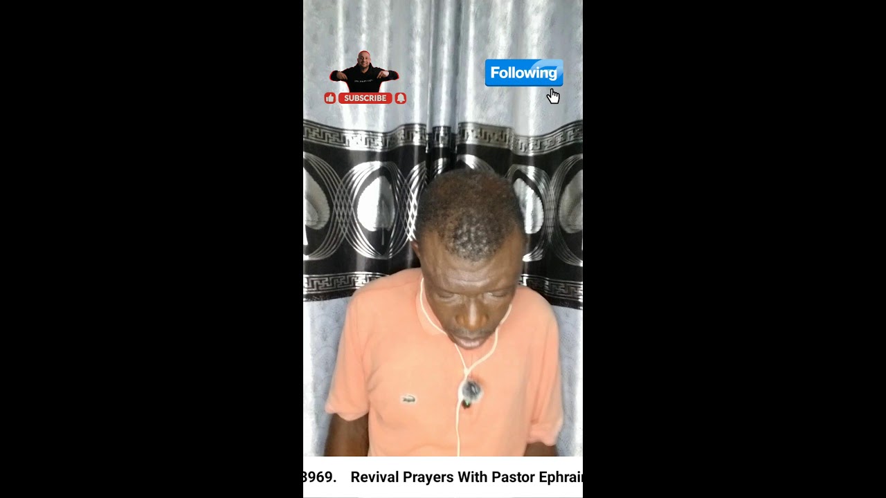 Revival Prayers With Pastor Ephraim  Live   +234 803 470 8969