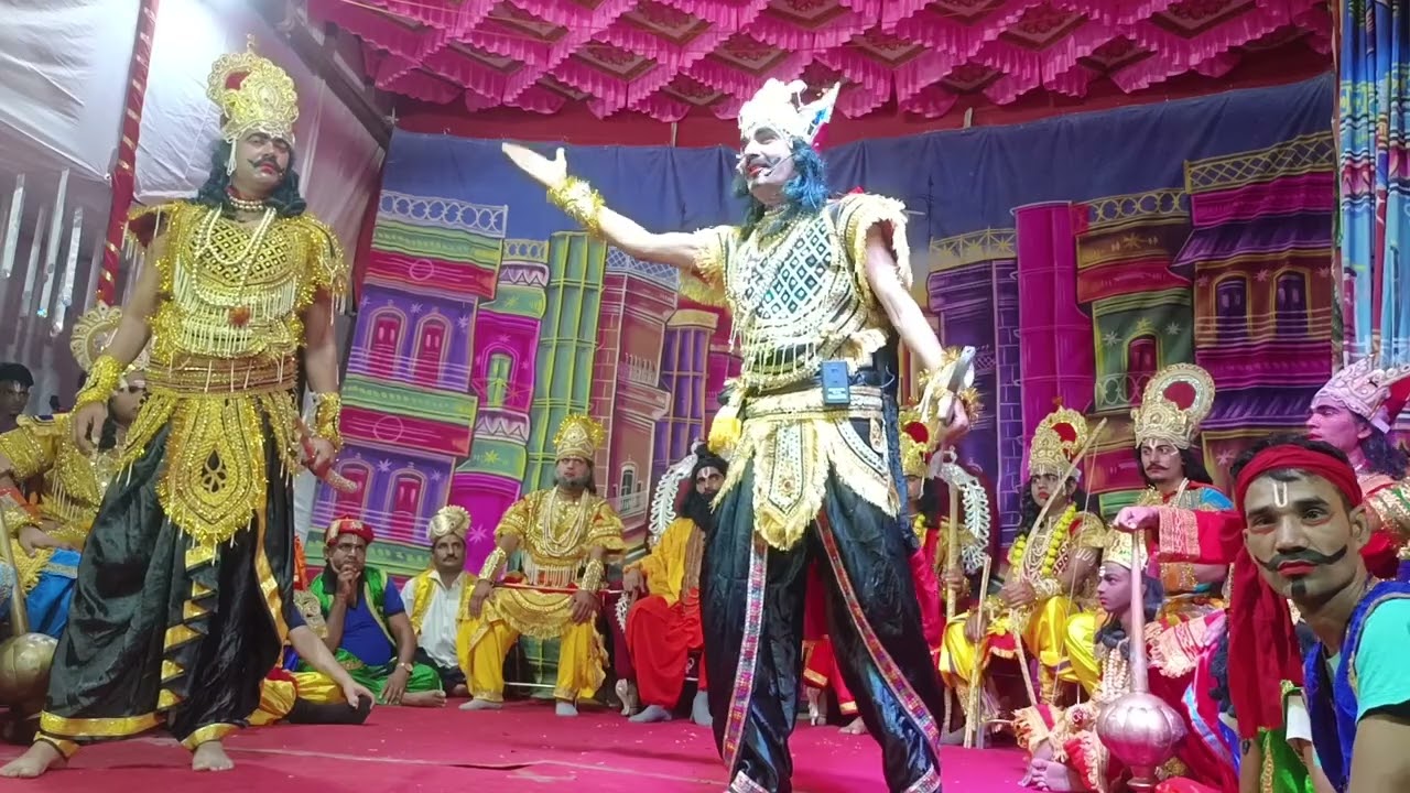 रामलीला महोत्सव 2022 (धनुष जग्य में रावण-बड़ासुर संवाद)