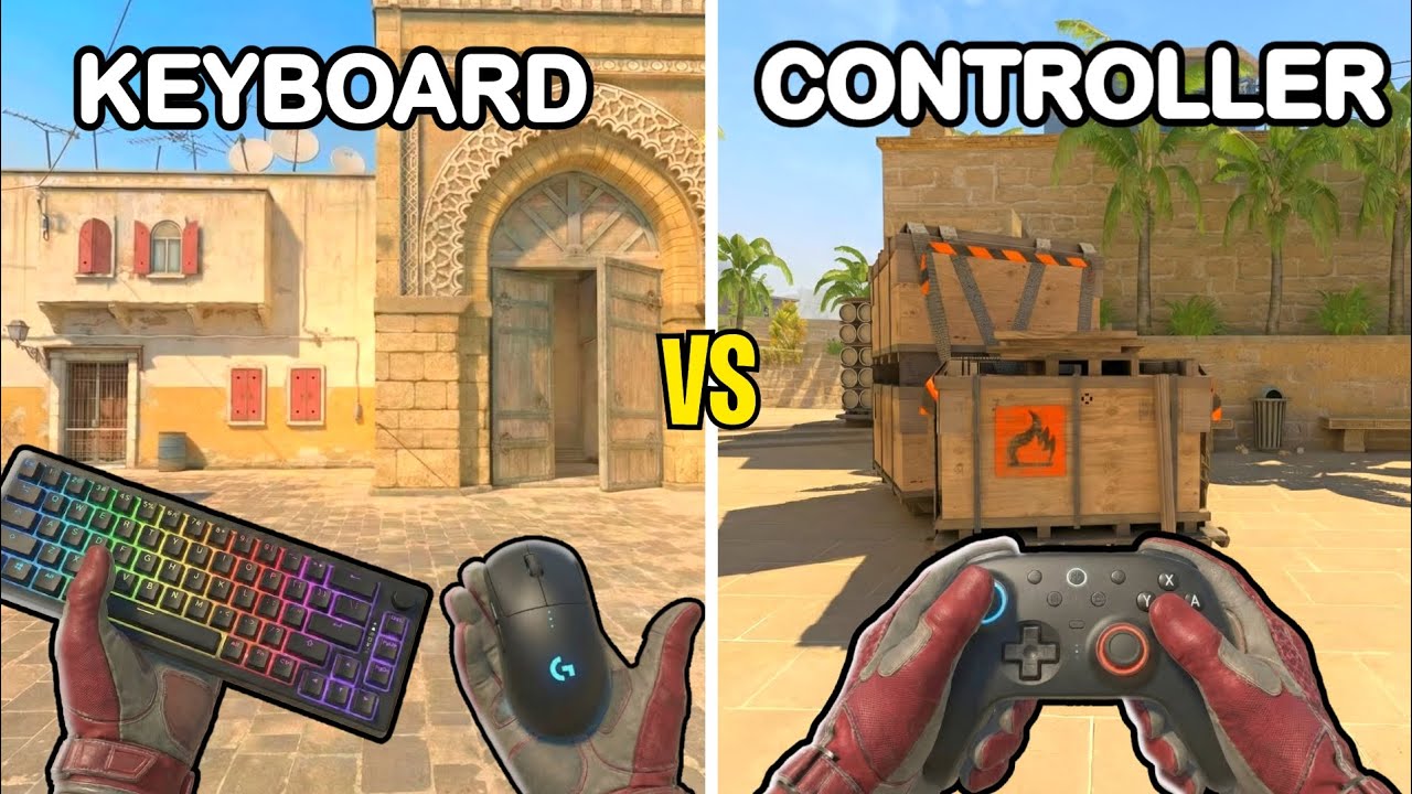 Why Play CS2 on Controller (w Gyro Aim)