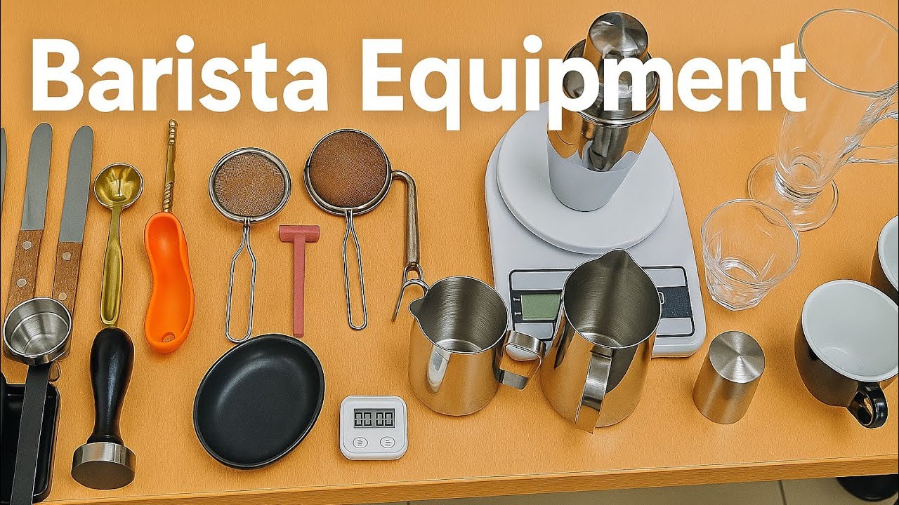 বারিস্তা টুলস পরিচিতি🌷😱,Barista All equipment ❤️💗