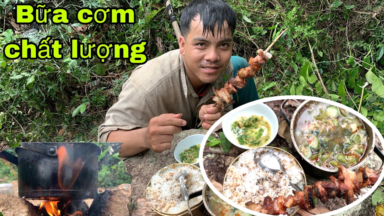 Thưởng thức cơm trưa tại rẫy với những món ăn hấp dẫn và hao cơm nhất | Chuyện Đời Thường