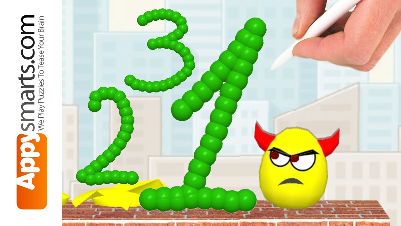 More Numbers vs Eggs: Your Favorite Numbers with Draw To Smash: Logic Puzzle review and gameplay