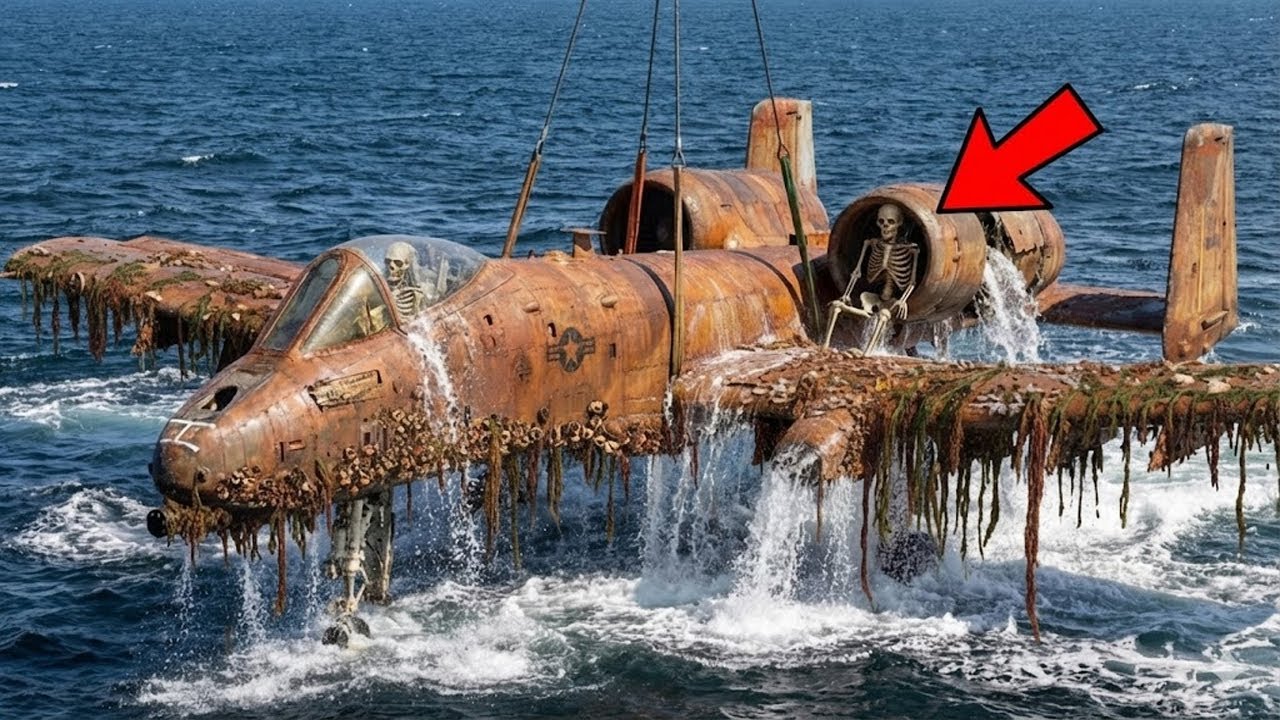 40 Years Under the Ocean: The Incredible Recovery of a Sunken A-10 Warthog!