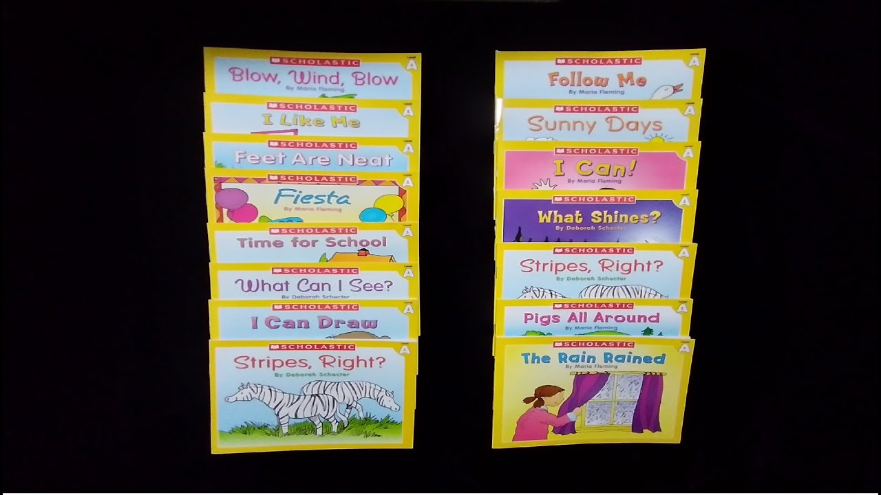 مجموعه القراءة بالانجليزيه من scholastic المستوي الاول