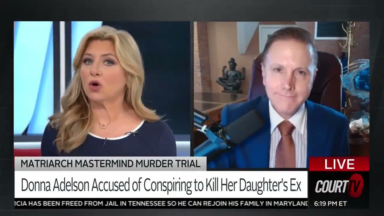 Kolsrud Law Offices on CourtTV for Donna Adelson Case Update