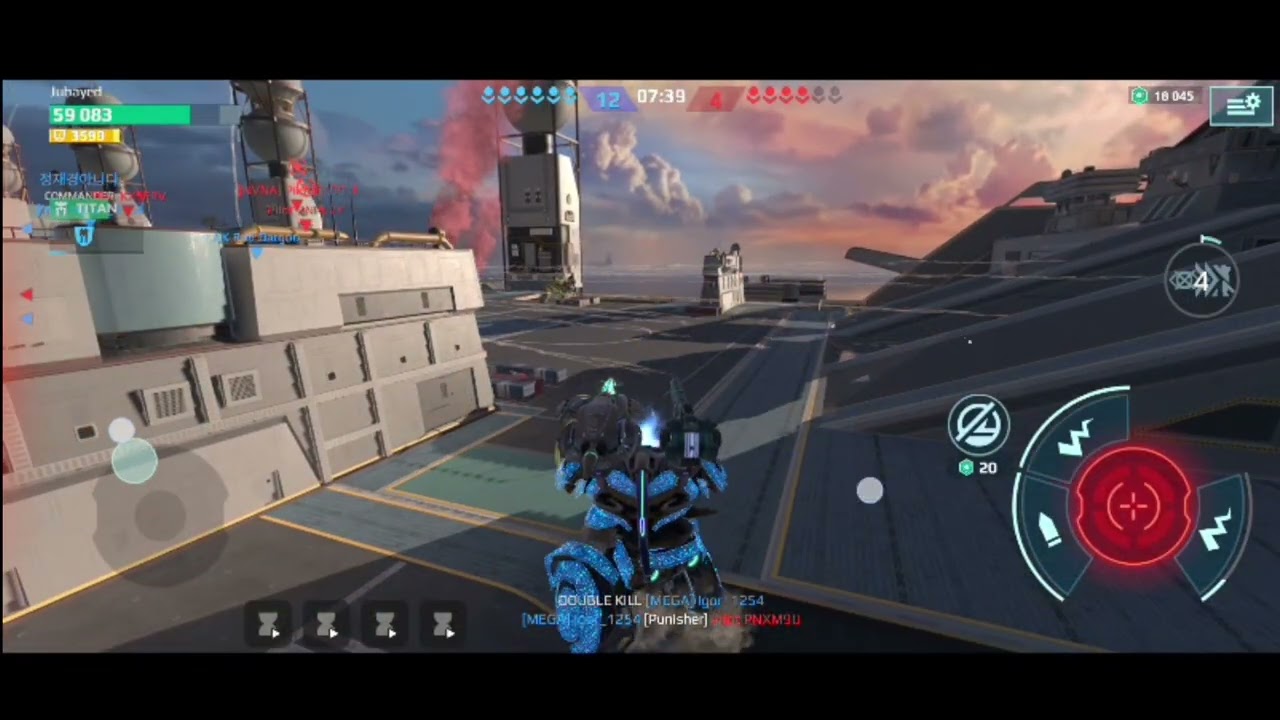  The war robot game is so funny please watch this game play video my favourite viewers please watch.