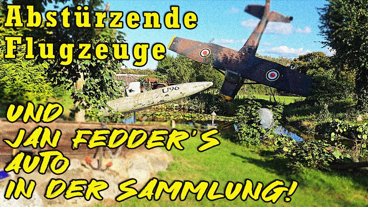 Abstürzende Flugzeuge - und Jan Fedder's Auto in der Sammlung | Harzer Bikeschmiede
