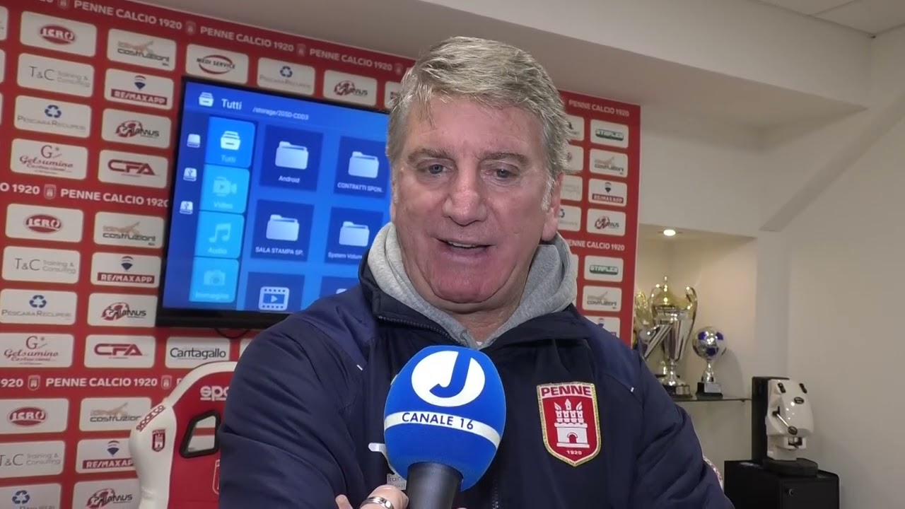 Eccellenza | 28° giornata: Penne 1920 - Lanciano FC (1-2) Le interviste post gara