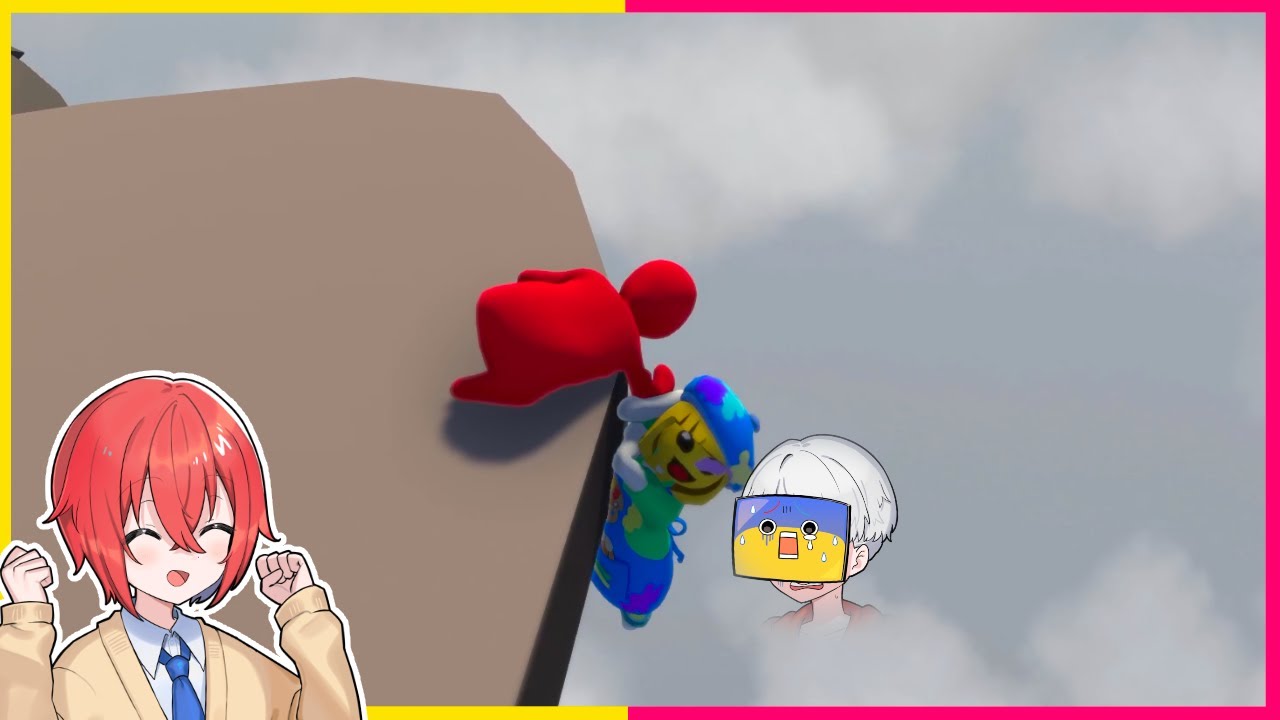 ふにゃふにゃの世界をかみかぜと冒険！【Human fall flat】