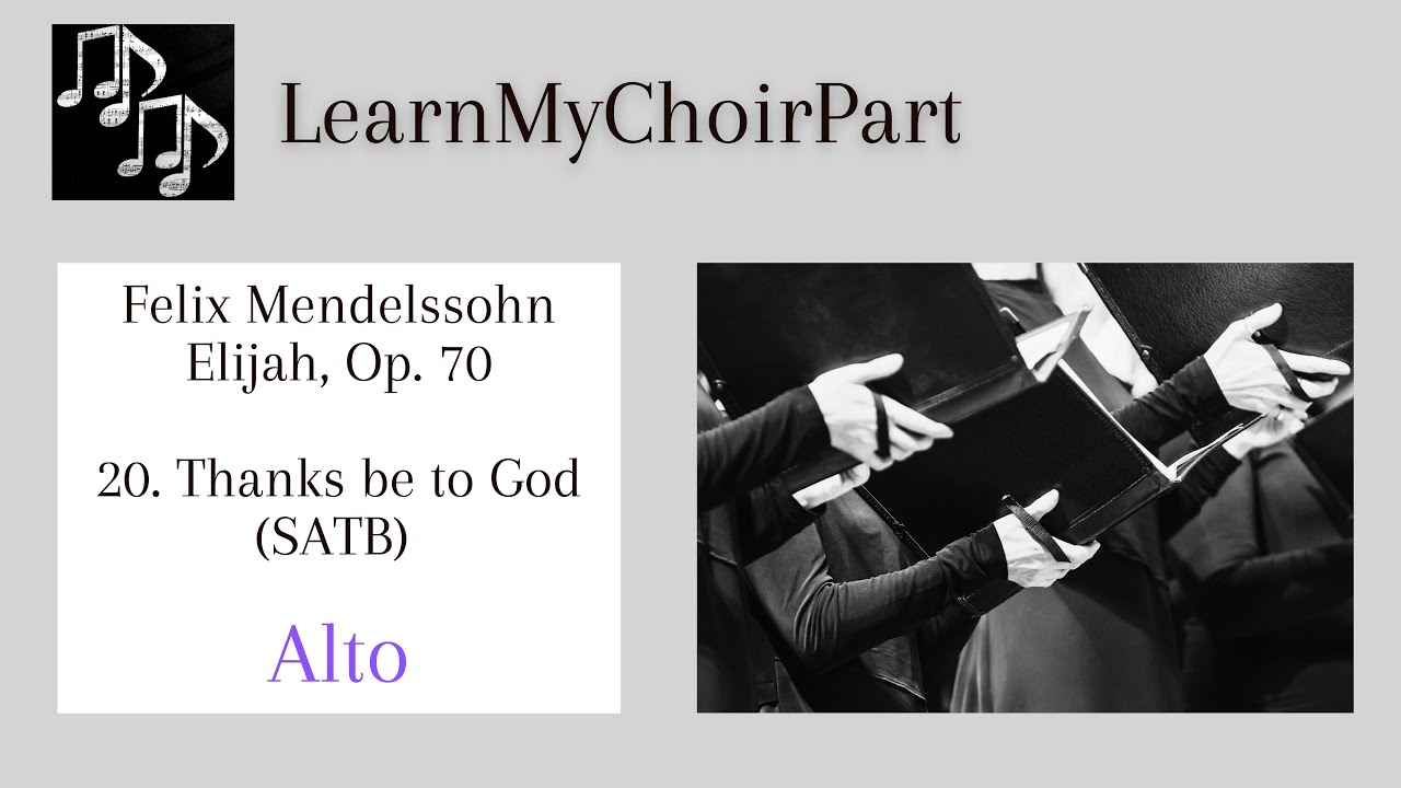 Elijah - Mendelssohn - #20 