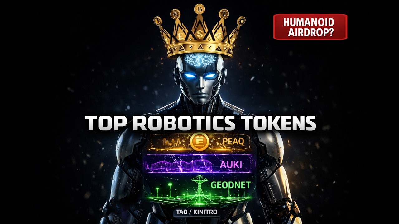 5 недооцененных токенов для робототехники на 2026 год