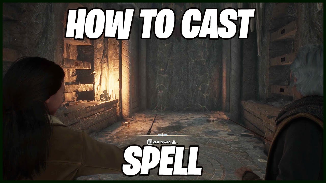 How Use Your Wand and Cast Revelio Spell (Hogwarts Legacy)