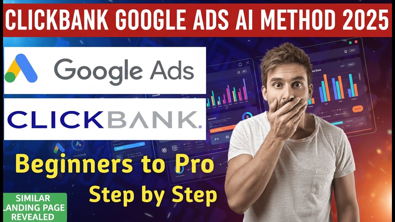 ClickBank Google Ads AI Method 2025 &ndash; Beginners to Pro Step by Step