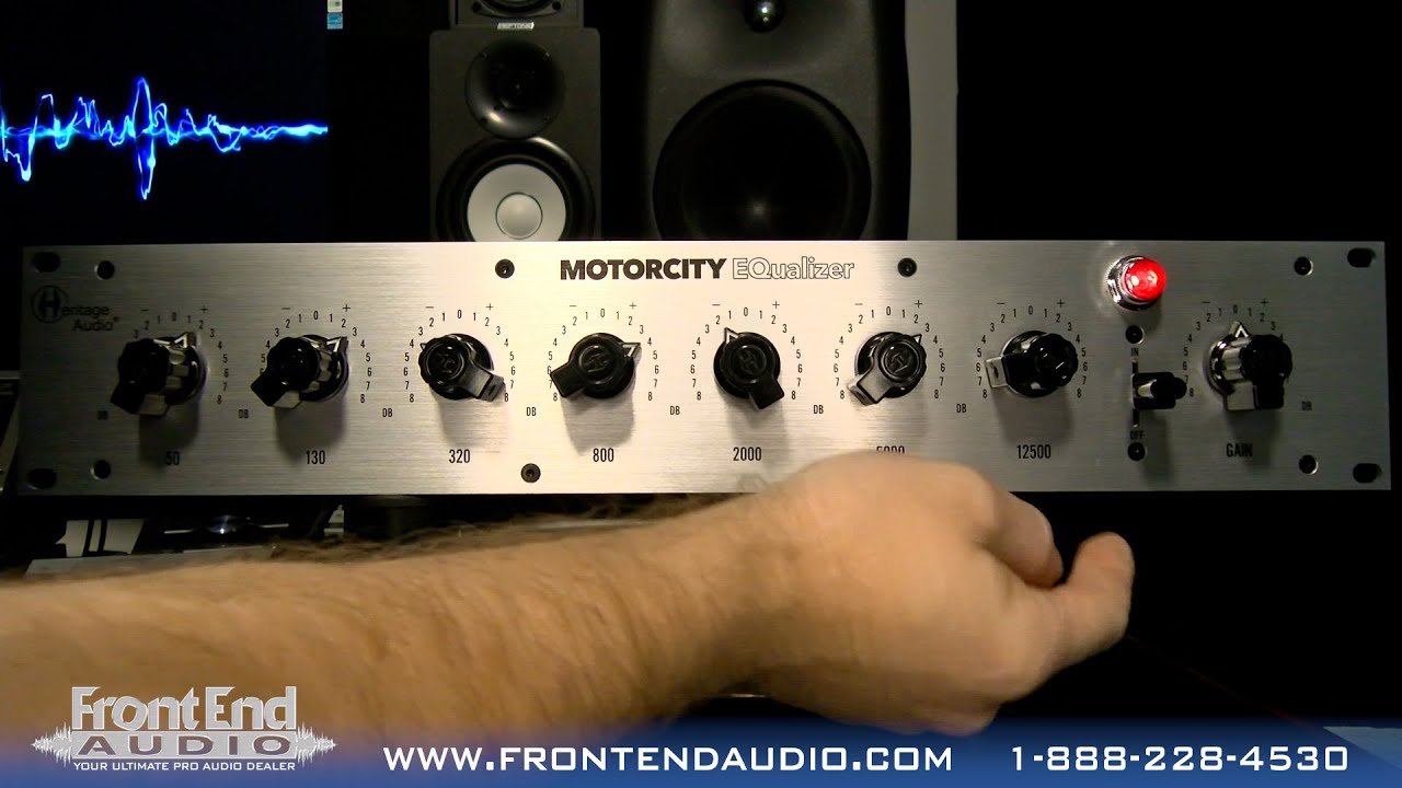 Heritage Audio MotorCity Equalizer - Demo at Front End Audio