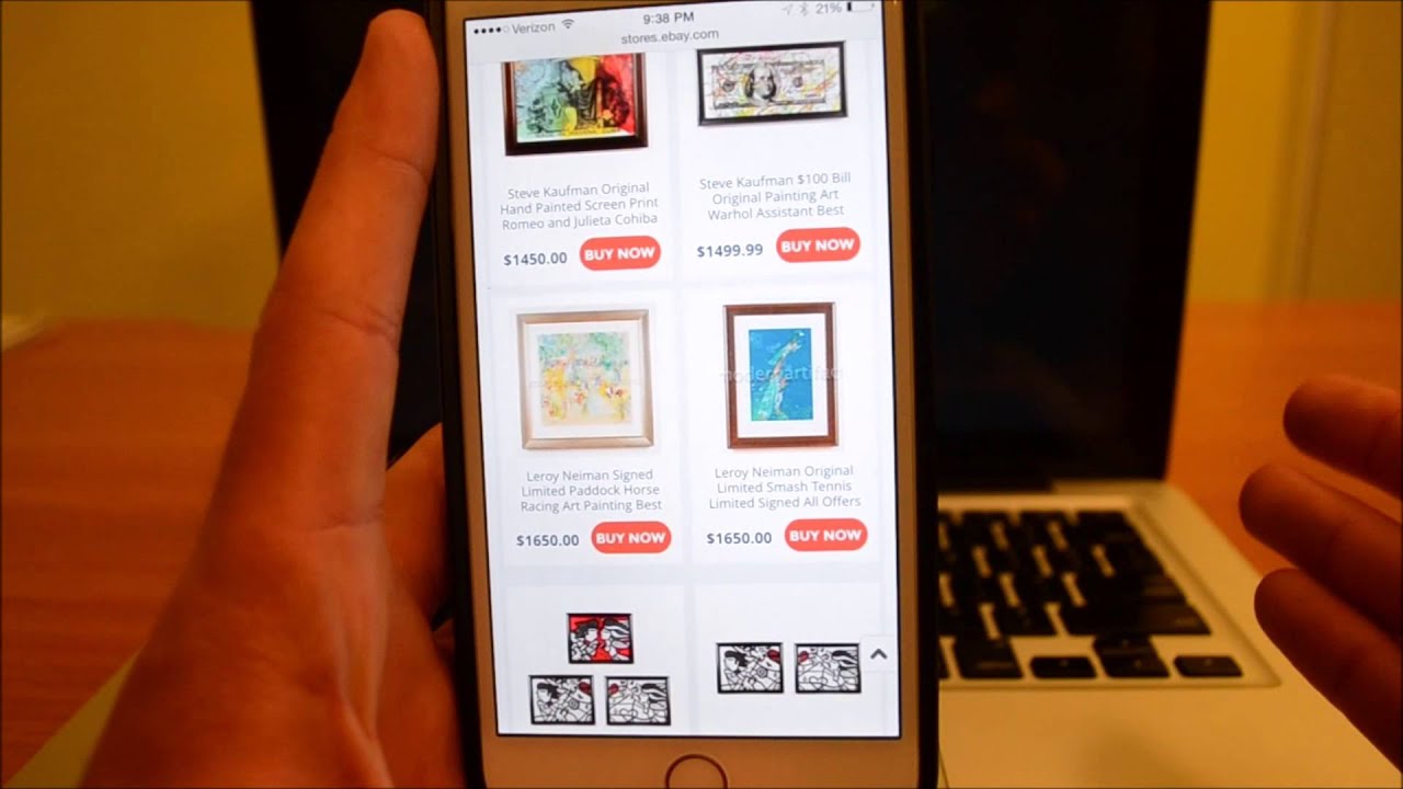 Mobile Responsive ebay Store design and mobile responsive ebay listing template