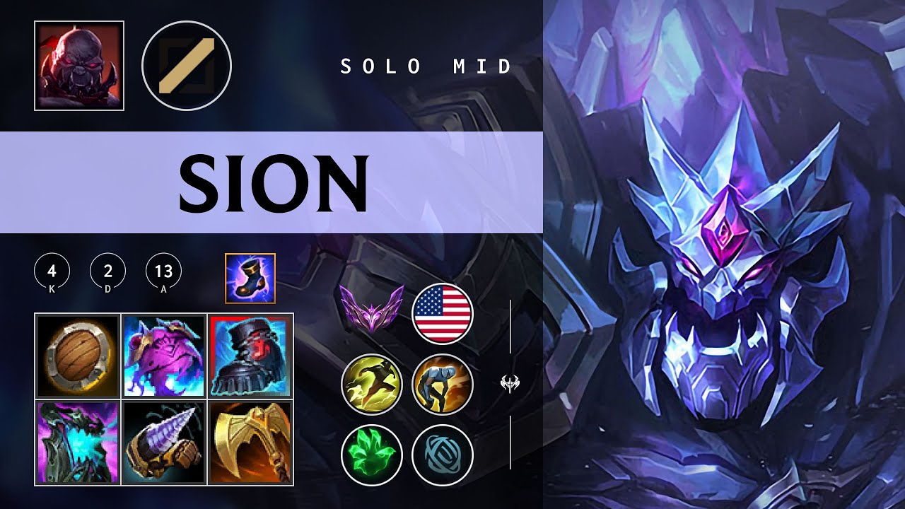 Sion Mid vs Fizz - NA Master Patch 26.03