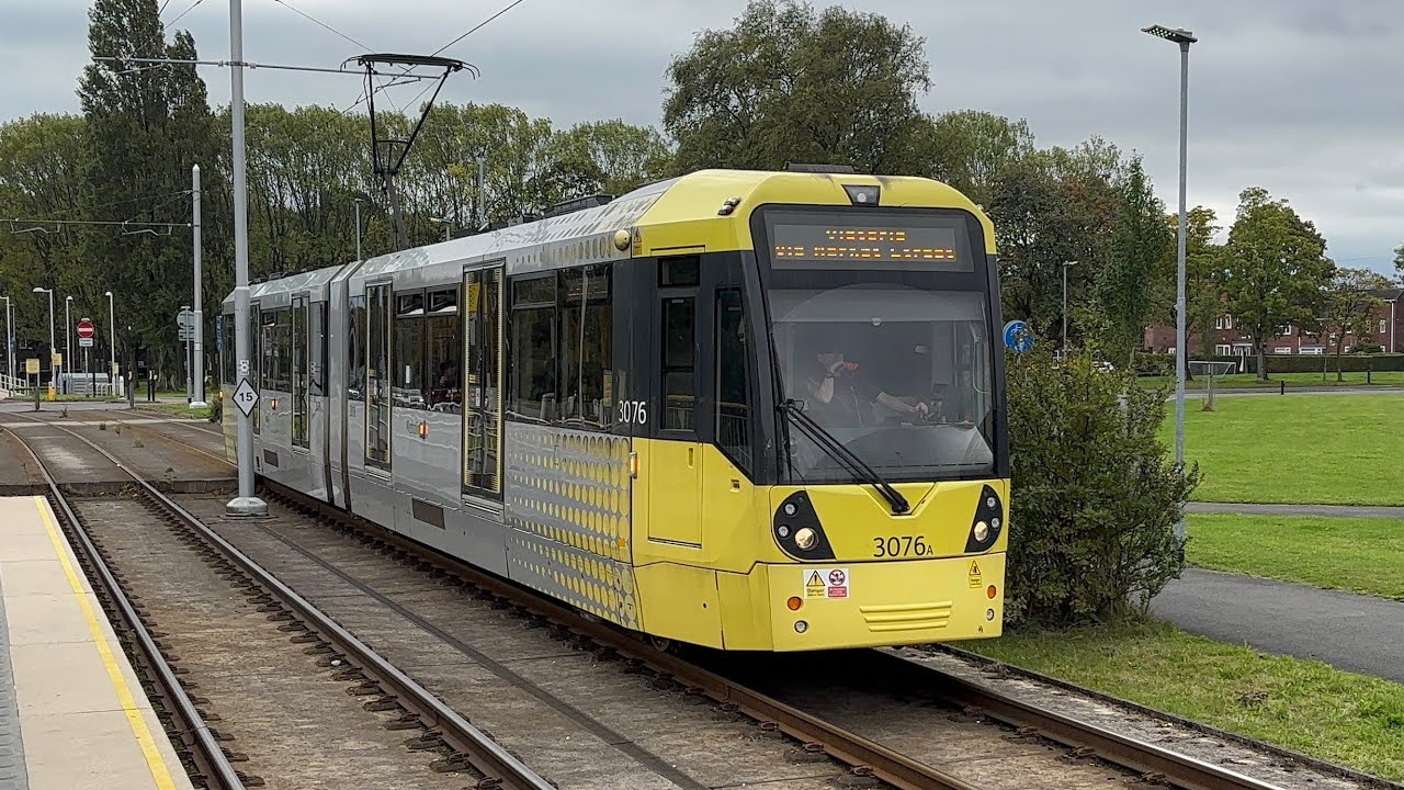 Tram-Spotting At Robinswood Road (19/9/25) | Manchester MetroLink (4K)