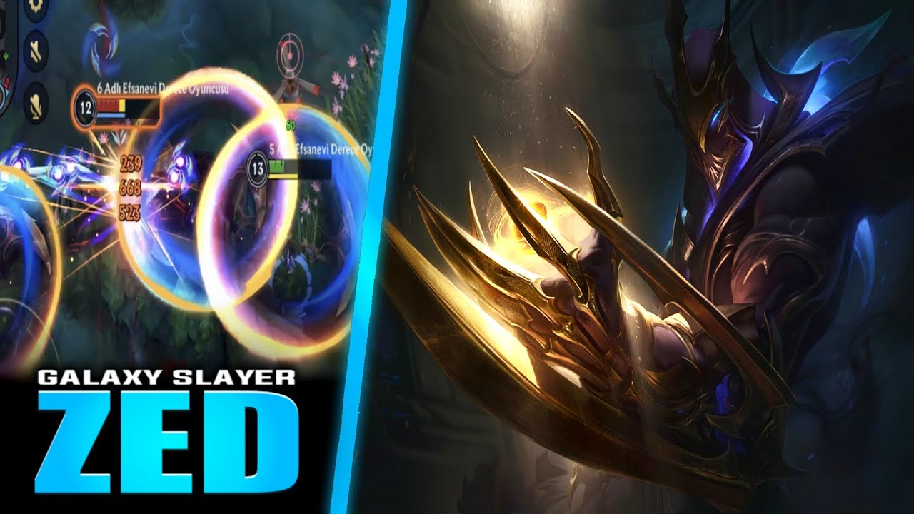 Wild Rift: Galaksi Katili Zed ile Rakibe Montage Çekiyoruz! | (Best Build)