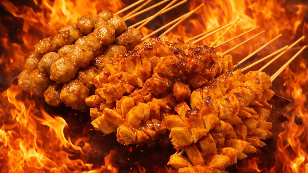 Sosis dan Bakso Bakar Bumbu Oles Rahasia, Legit Banget