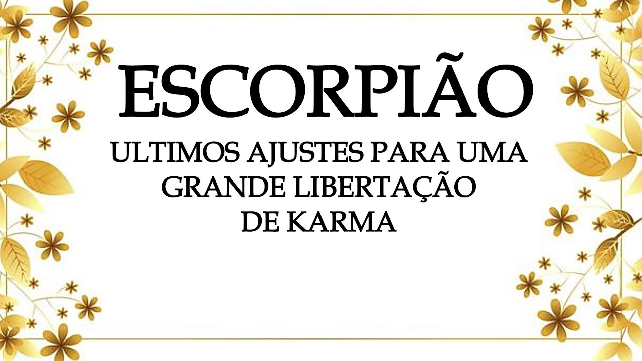 ✨ESCORPIÃO✨VOCÊ ESTÁ MUITO PRÓXIMO/A DE ATINGIR UM OBJECTIVO