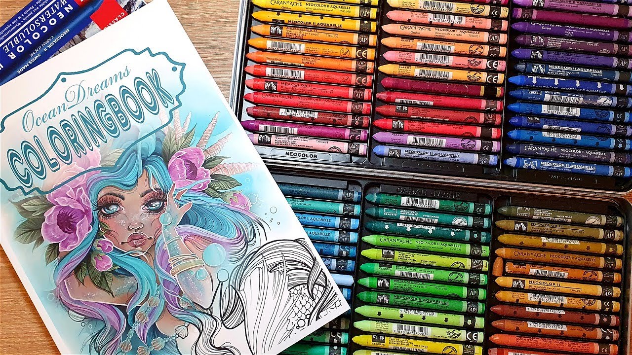 LIVESTREAM| Mystic art Mirrors| Coloring in Ocean Dreams Part 1