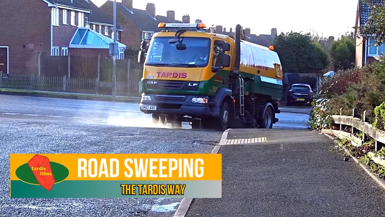 Tardis Environmental - Road sweeping the Tardis way