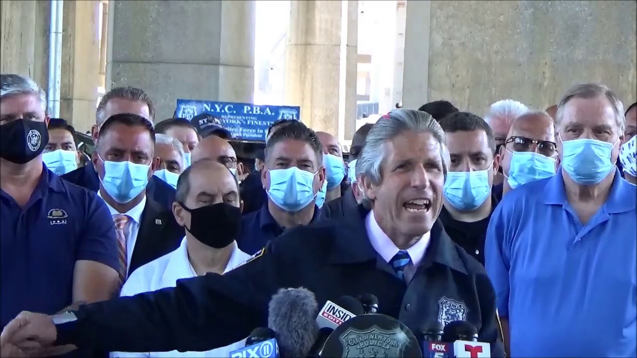 NYC PBA LEADS COALITION OF 21 LAW ENFORCEMENT UNIONSCONDEMNING ANTI-POLICE ENVIRONMENT