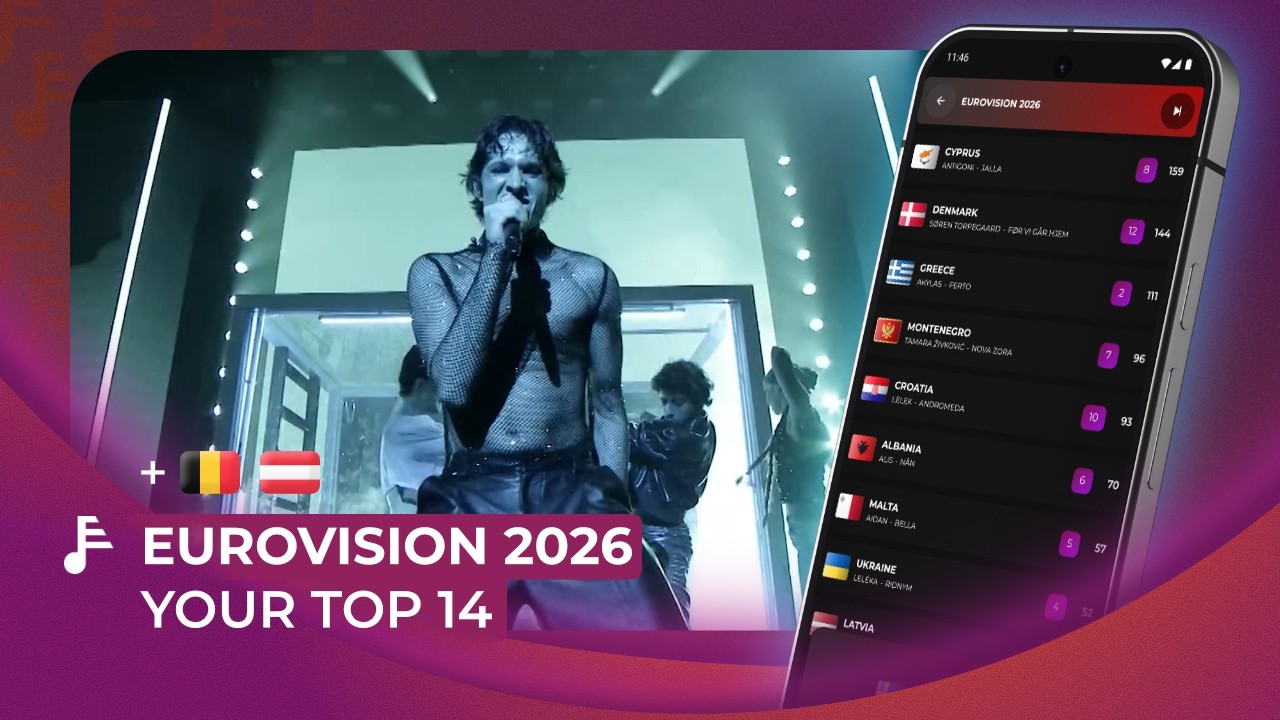 Eurovision 2026: Top 14 Scoreboard | 11 Week To Go